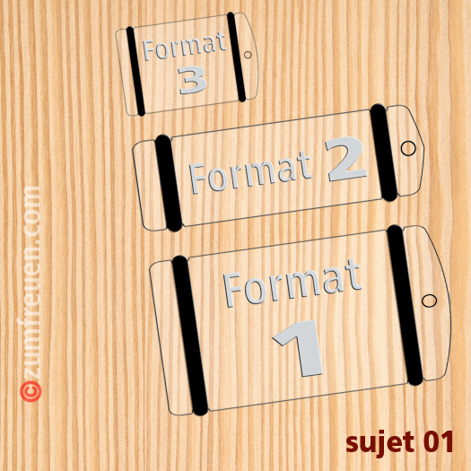 Kastanie-Design Schlüsselanhänger