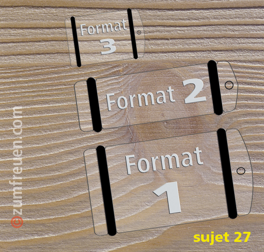 Kiefernholz-Design Schlüsselanhänger